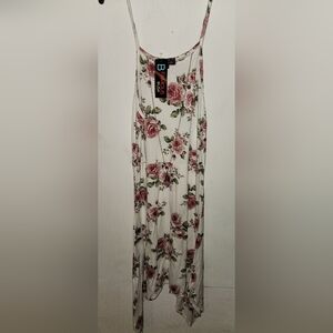 Floral Dress with Necklace
